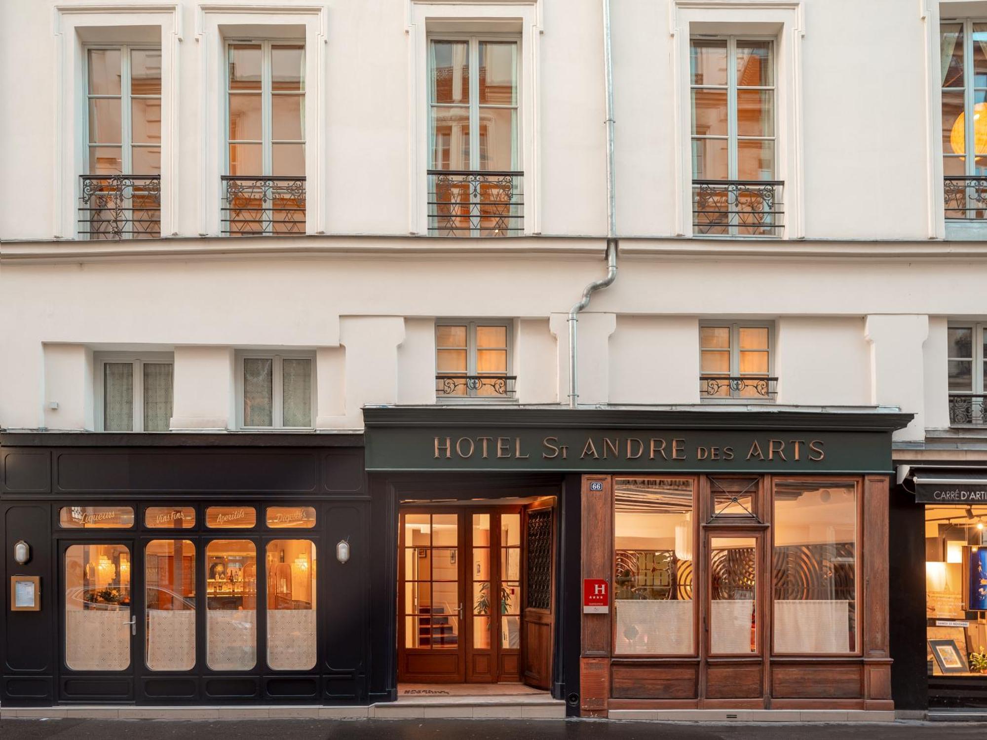 פריז Hotel Saint-Andre Des Arts מראה חיצוני תמונה
